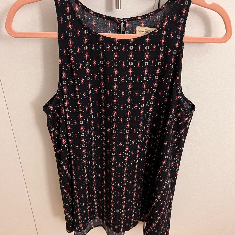 Abercrombie flowy tank top